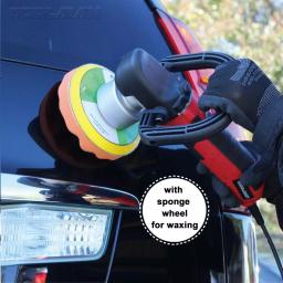 Boyel Living 6 in. Corded Orbital Sander and Polisher, 6 Amp, 6-Speed Variable RPM, 2500-6500 RPM thumbnail 7