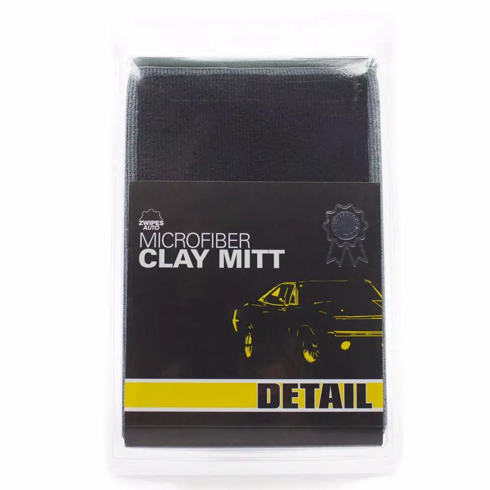 Zwipes Auto Pro Clay Mitt - Dual-Sided Microfiber Paint Contaminant Remover