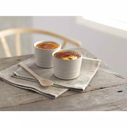 Denby Natural Canvas Textured Sugar Bowl and Ramekin thumbnail 2