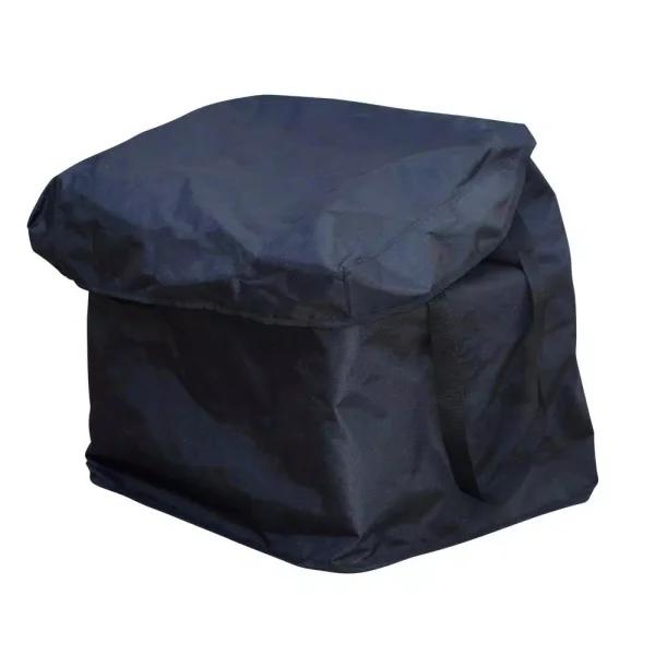 Milwaukee Heavy-Duty Medium Nylon Shopping Cart Liner with Handles, Black