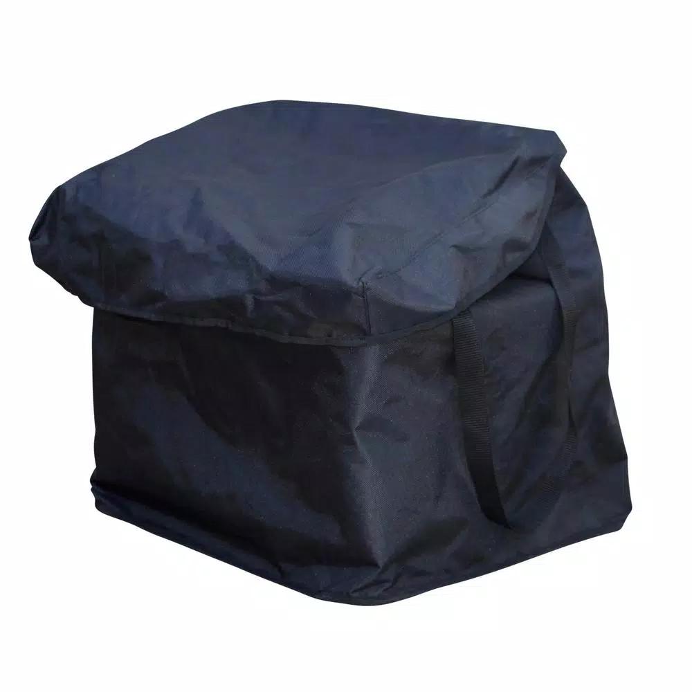 Milwaukee Heavy-Duty Medium Nylon Shopping Cart Liner with Handles, Black