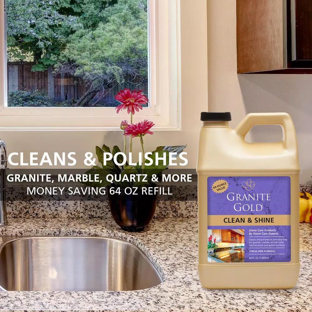 Granite Gold Daily Cleaner and Polish Refill, 64 oz.