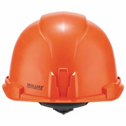 Ergodyne Skullerz 8970 Class E Orange Cap Style Hard Hat with Ratchet Suspension thumbnail 6