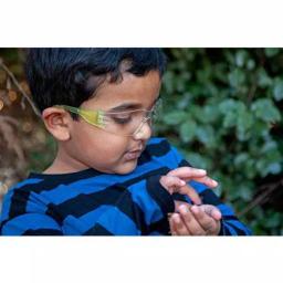 Safe Handler Kids Protective Safety Glasses, Clear Lens, Multi-Color Temple Variety Pack (Box of 12) thumbnail 8