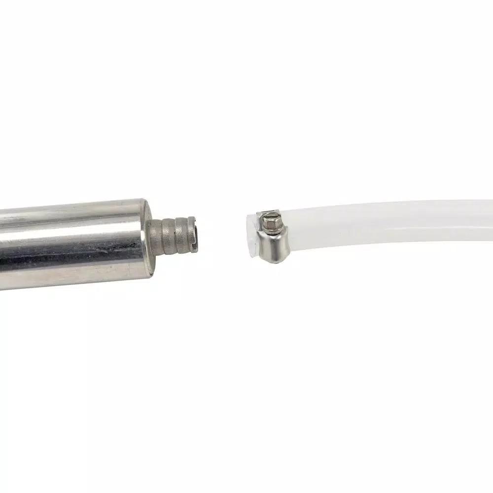 Vestil Stainless Steel 316 Piston Pail Pump for 5 Gallon Pails, 1 in. Bung Size