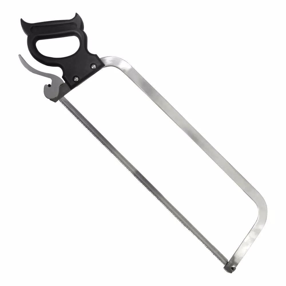 Weston 22 in. Stainless Steel Butcher Meat Saw with Trigger Lock