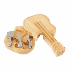 Legacy Picnic Time Guitar Cheese Board and Tool Set with Bamboo Inlays thumbnail 4