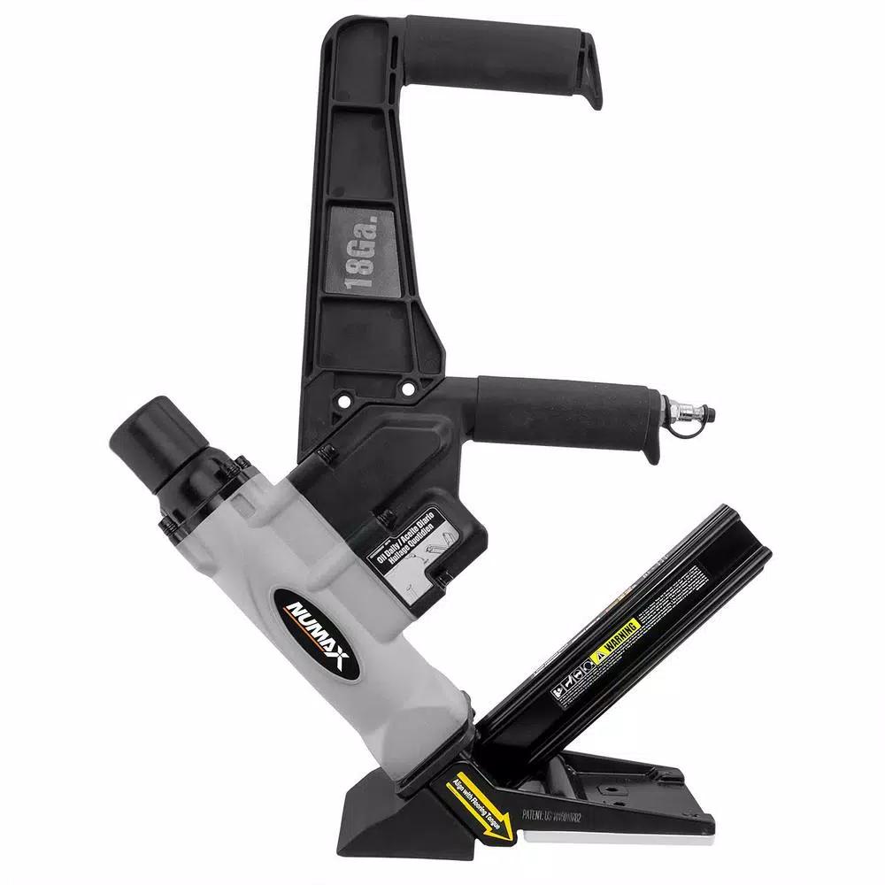 NuMax S18GLCNDH 18-Gauge 1-3/4 in. L-Cleat Dual Handle Flooring Nailer