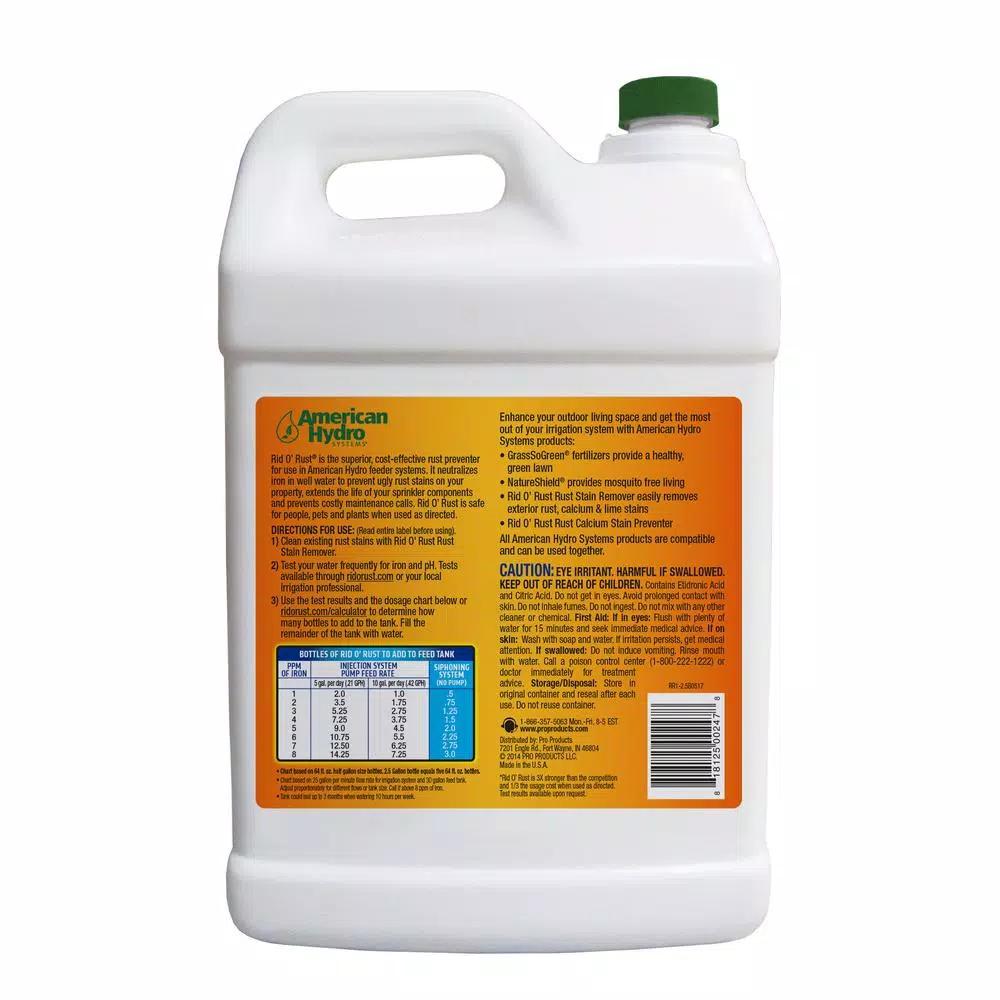 Pro Products Rid O' Rust RR1 2X Strength Rust Preventer, 320 oz. Liquid