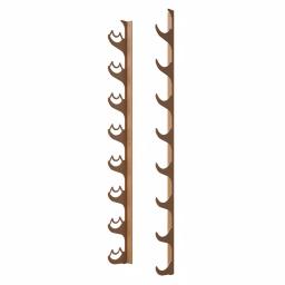 DI PRIMA USA Eagle Edition 8-Bottle Wall Mounted Wine Rack, Solid Steel, Made in Italy thumbnail 3
