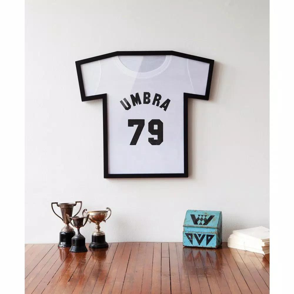 Umbra T-Frame Black T-Shirt Display Frame, 21.25 x 19.5 in
