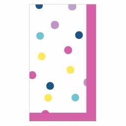 Sugar Plum Party SugarPlum Confetti Paper Guest Towels, Assorted Colors, 32 Count thumbnail 1