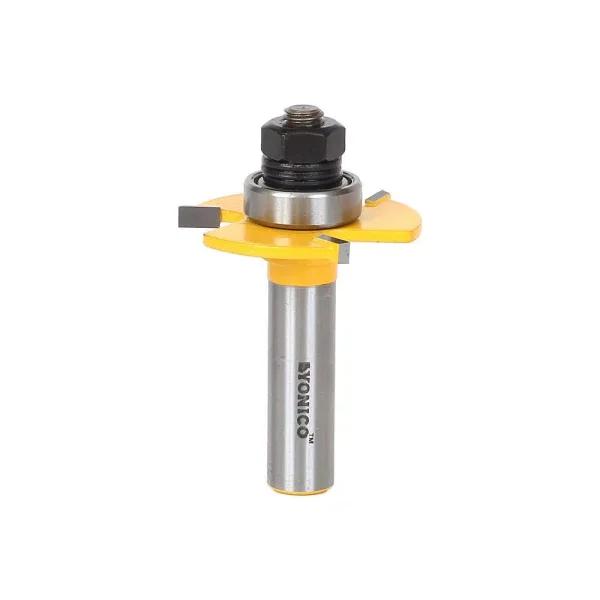 Yonico Biscuit Joint Slot Cutter #20, 1/2 in. Shank, Carbide Tipped Router Bit