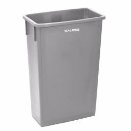Alpine Industries 23 Gal. Gray Commercial Waste Basket Trash Can thumbnail 1