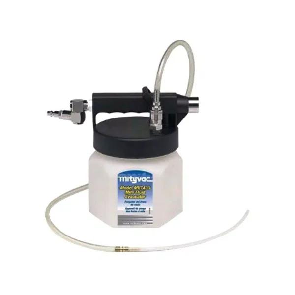 Mityvac MITMV7430 Mini Fluid Evacuator, 1.9 qt. Capacity, Compressed Air Operated