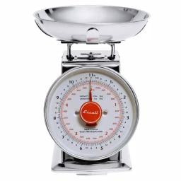 Escali Mercado Analog Food Scale with Stainless Steel Bowl thumbnail 2