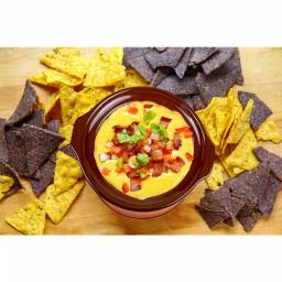 Taco Tuesday Mini Fiesta Dippers .65 Qt. Slow Cooker with Removable Ceramic Pot, Red thumbnail 7