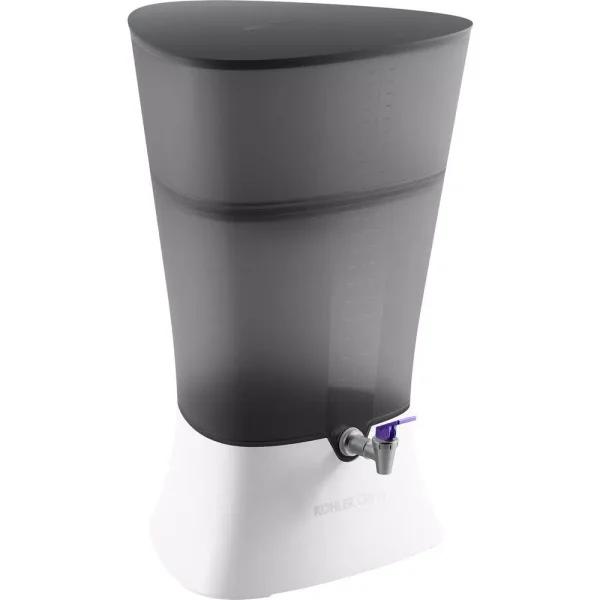 KOHLER Clarity Explore Recreational Gravity-Fed Water Filtration System, Charcoal Ombre