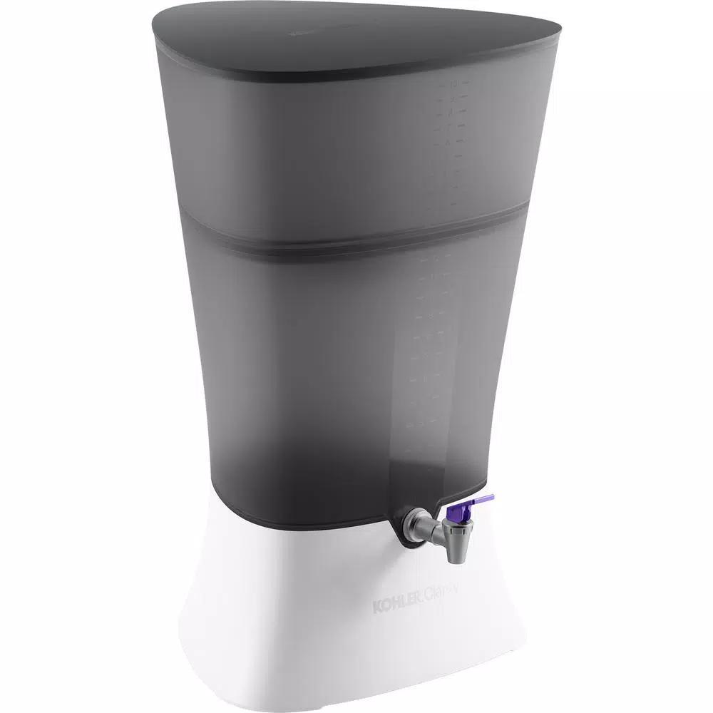KOHLER Clarity Explore Recreational Gravity-Fed Water Filtration System, Charcoal Ombre