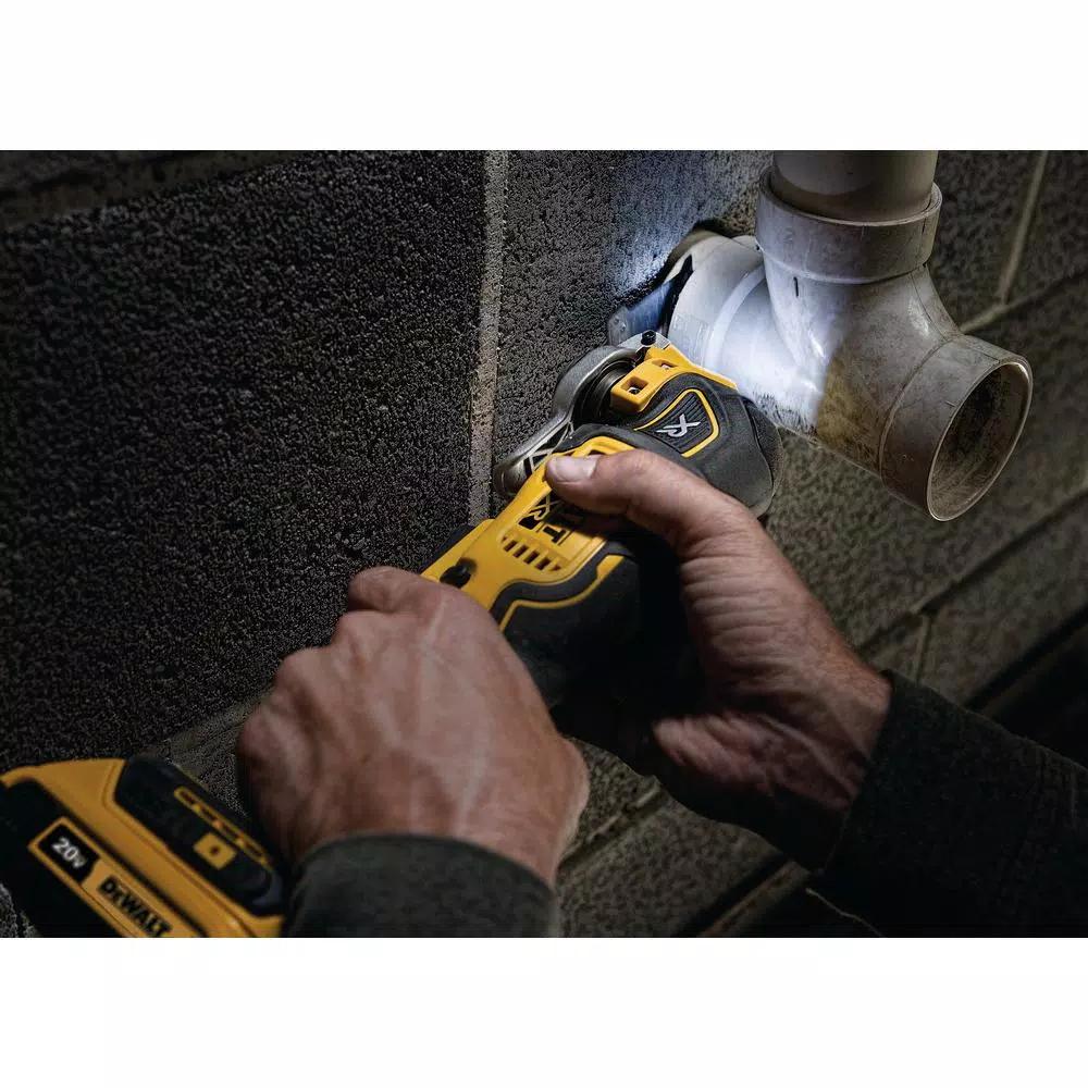 DEWALT 20V MAX XR Brushless 3-Speed Oscillating Multi-Tool & 5 in. Random Orbital Sander Kit