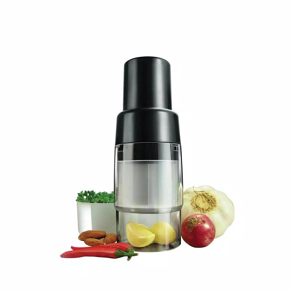 Simposh Mini Chopper - Compact Manual Food Processor with Stainless Steel Blades