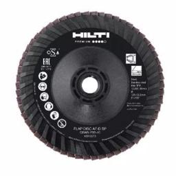 Hilti 5 in. Type 29 Flap Disc Premium SP 36-40 Grit 5/8-11 in. Arbor (10-Pack) thumbnail 1