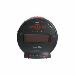 Sonic Alert Sonic Bomb Digital Alarm Clock with 113 dB Extra-Loud Alarm and Bed Shaker thumbnail 2