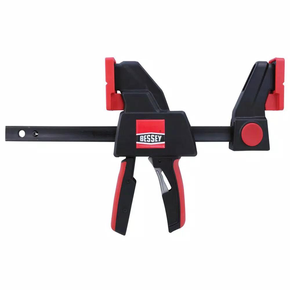 BESSEY 24 in. X-Large Trigger Clamp, 600 lbs. Clamping Force, 3-5/8 in. Throat Depth