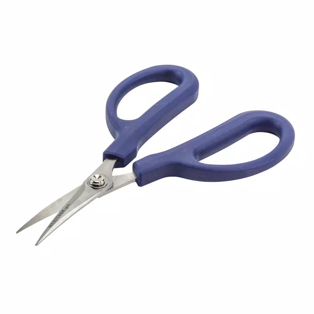 Klein Tools 6-3/8 in. Stainless Steel Utility Shears, Ambidextrous Multi-Purpose Scissors