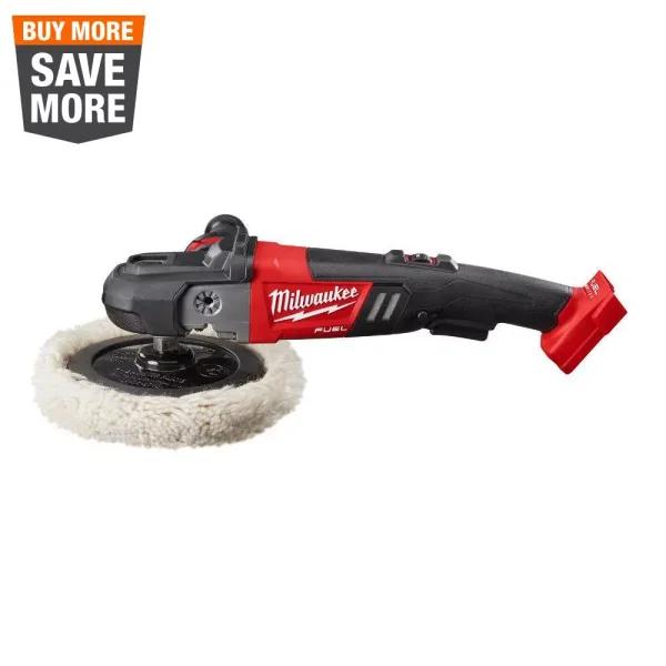 Milwaukee M18 FUEL 7 in. Variable Speed Brushless Cordless Polisher (Tool-Only)