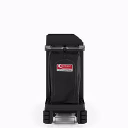 Suncast Commercial Housekeeping Plastic Cleaning Cart with Laundry Bag and Tool Storage thumbnail 3