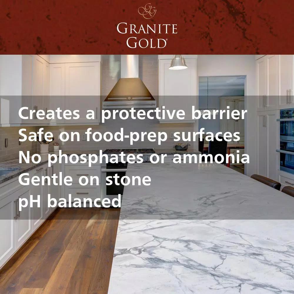 Granite Gold Sealer 2-Pack, 24 oz. Spray Bottles for Natural Stone Protection