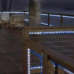 DEERPORT DECOR 16 ft. 80 LED Blue Mini Rope Light, Weather Resistant Indoor/Outdoor Specialty Lights thumbnail 2
