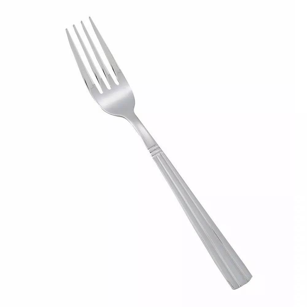 Winco Regency 12-Piece 18/0 Stainless Steel Heavyweight Dinner Fork Set