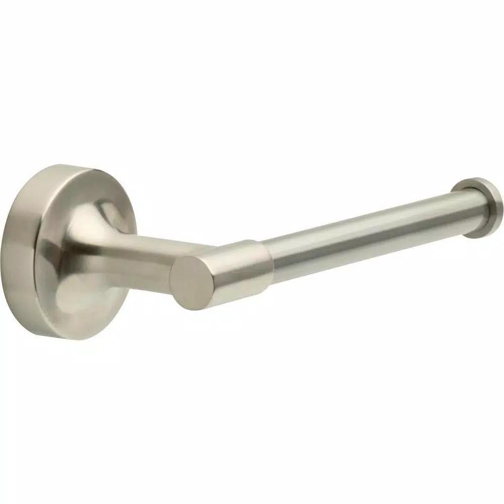 Franklin Brass Voisin Modern Single Arm Toilet Paper Holder, Brushed Nickel