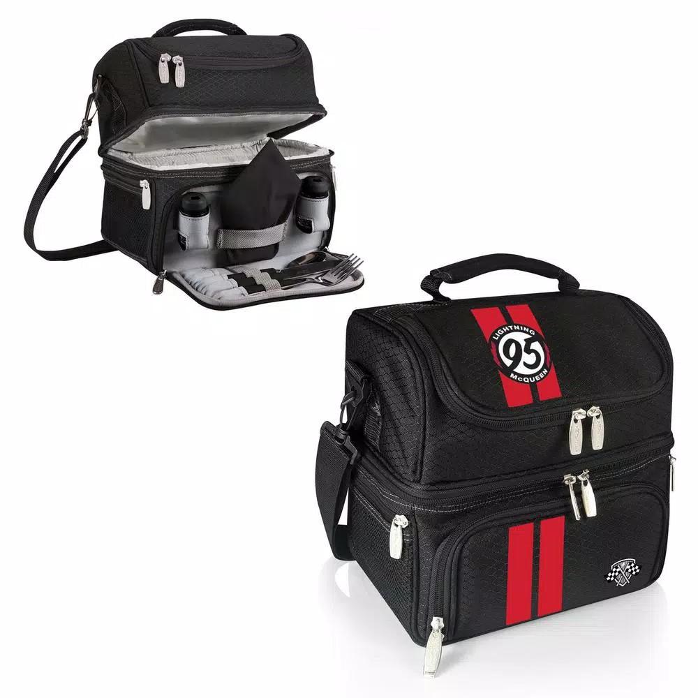 ONIVA Pranzo 3 Qt. 8-Can Lightning McQueen Insulated Lunch Tote Cooler - Black