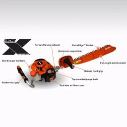 ECHO HCS-2810 28 in. Gas Single-Sided Hedge Trimmer, 21.2 cc 2-Stroke Engine thumbnail 2
