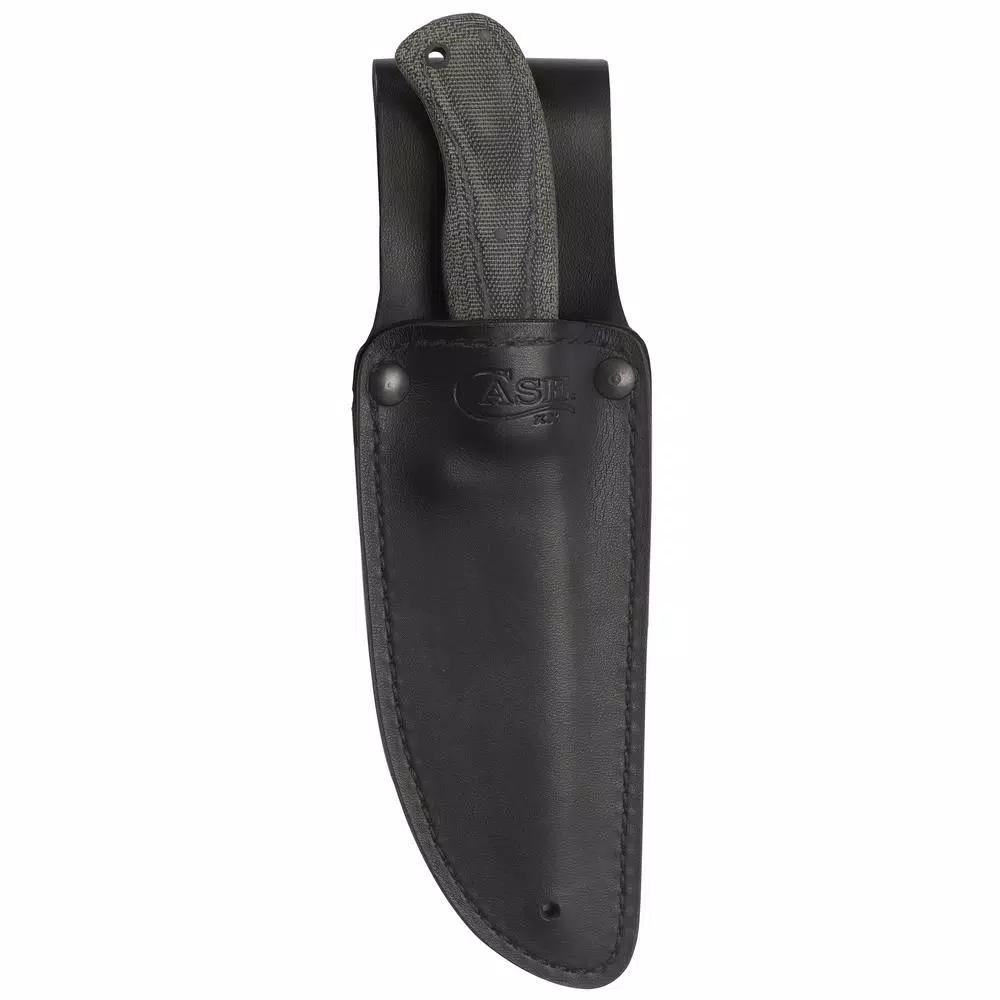 W.R. Case and Sons Cutlery Co. Case Winkler Skinner Fixed Blade Knife with 5.2 in 80CrV2 Steel Blade and Canvas Laminate Handle
