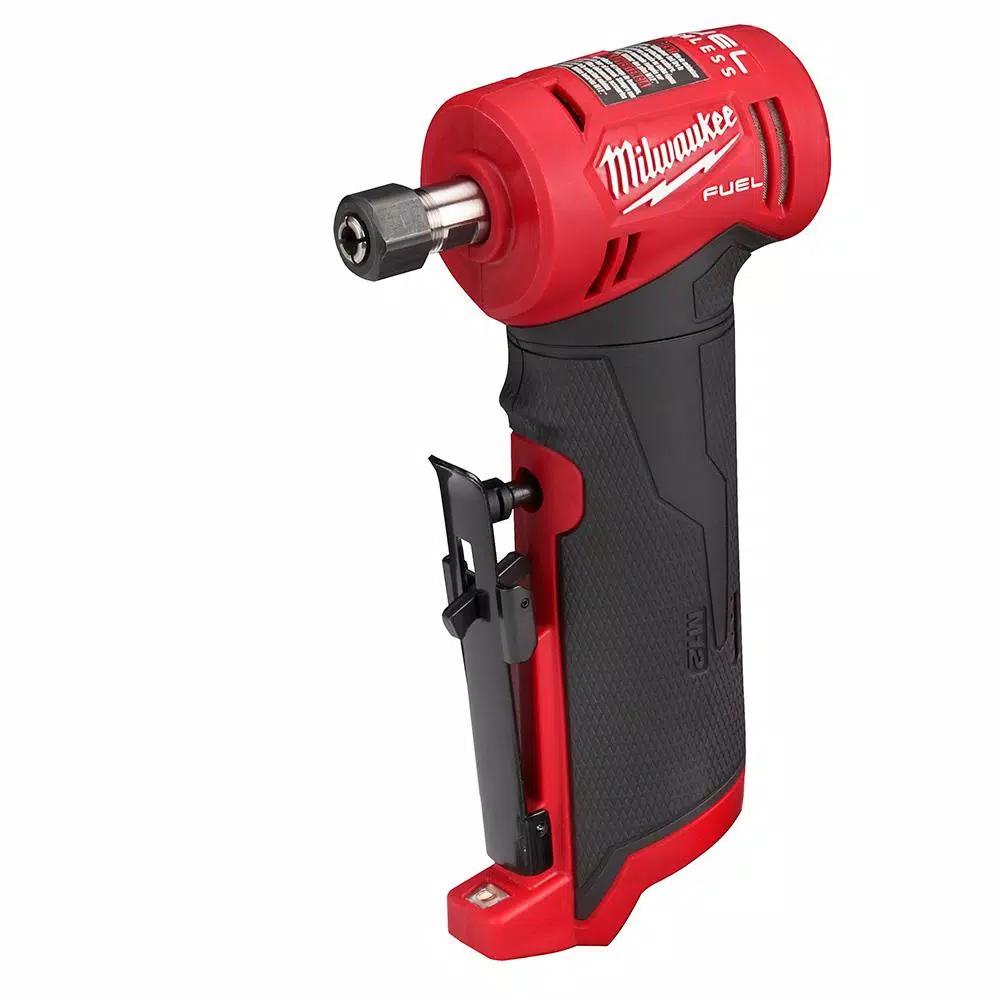 Milwaukee M12 FUEL 12V Brushless Cordless 1/4 in. Right Angle Die Grinder (Tool Only)