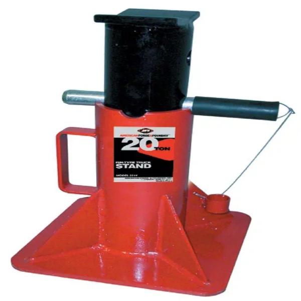 American Forge & Foundry 20-Ton Heavy Duty Pin-Type Jack Stand with 4-Position Height Adjustment