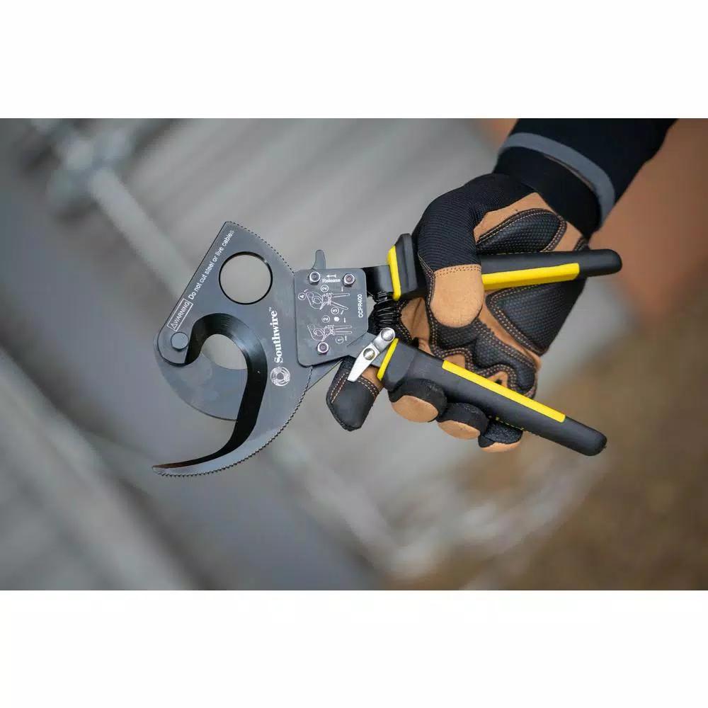 Southwire CCPR400 Heavy-Duty Compact Ratcheting Cable Cutters