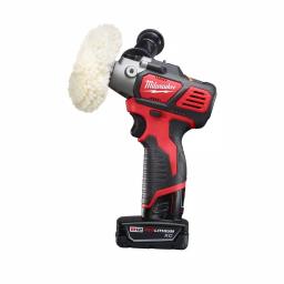 Milwaukee M12 12V Lithium-Ion Variable Speed Polisher/Sander Kit with (2) Batteries, Charger & Accessories thumbnail 6