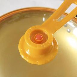 Tayama Non-Stick Ceramic Golden Wok, 32 cm Multi-Functional Cookware thumbnail 1
