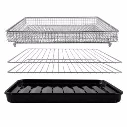 NuWave Bravo XL 1800W 4-Slice Stainless Steel Toaster Oven and Air Fryer thumbnail 7