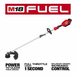 Milwaukee M18 FUEL QUIK-LOK Cordless String Trimmer Kit with (3) 8.0 Ah Batteries and Charger thumbnail 3