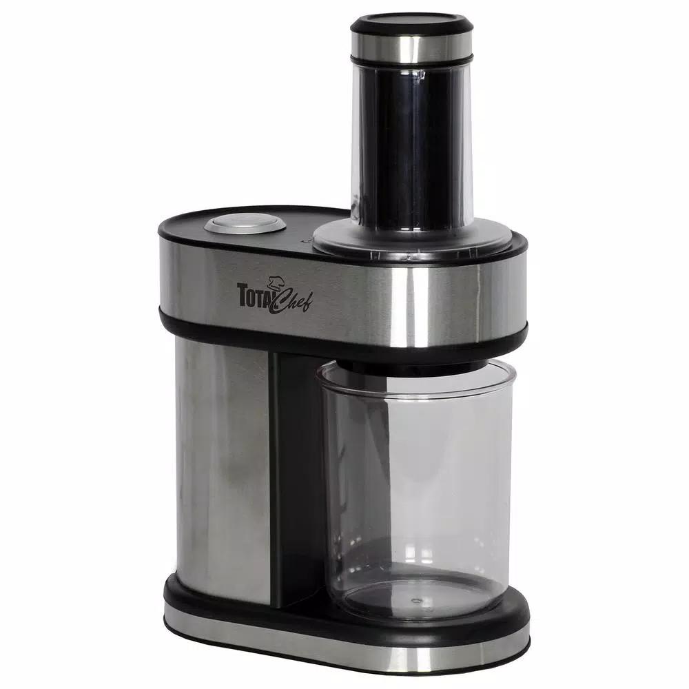 Total Chef Electric Vegetable Spiralizer with 3 Interchangeable Blades
