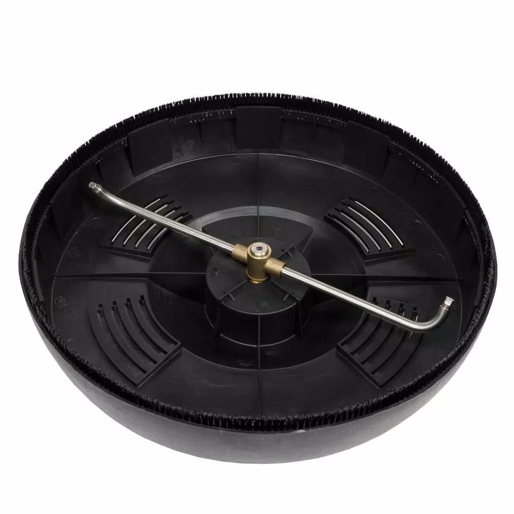 Forney 16 in. Outflow Surface Cleaner, Stainless Steel Pressure Washer Attachment
