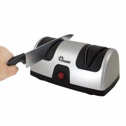 Chard 2-Step Electric Knife Sharpener, Silver/Black thumbnail 3