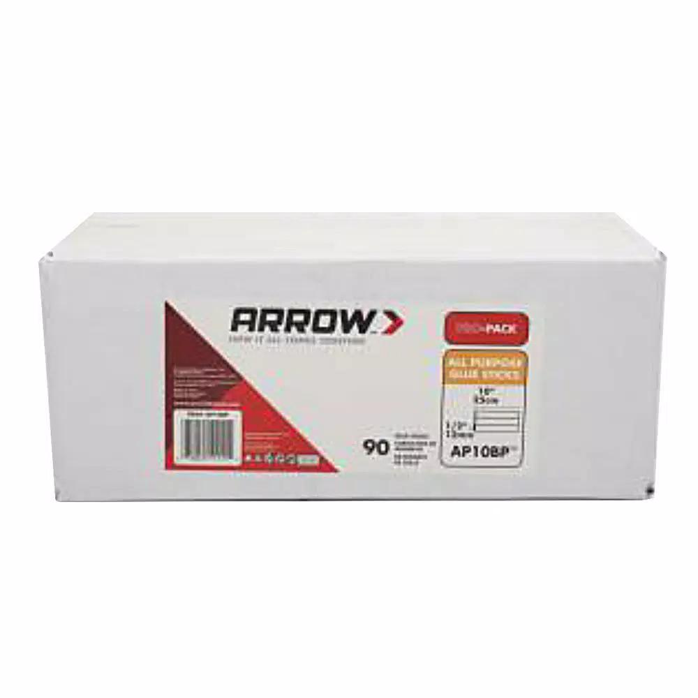 Arrow Fastener All-Purpose Clear Hot Melt Glue Sticks, 5 lbs. (90-Pack)