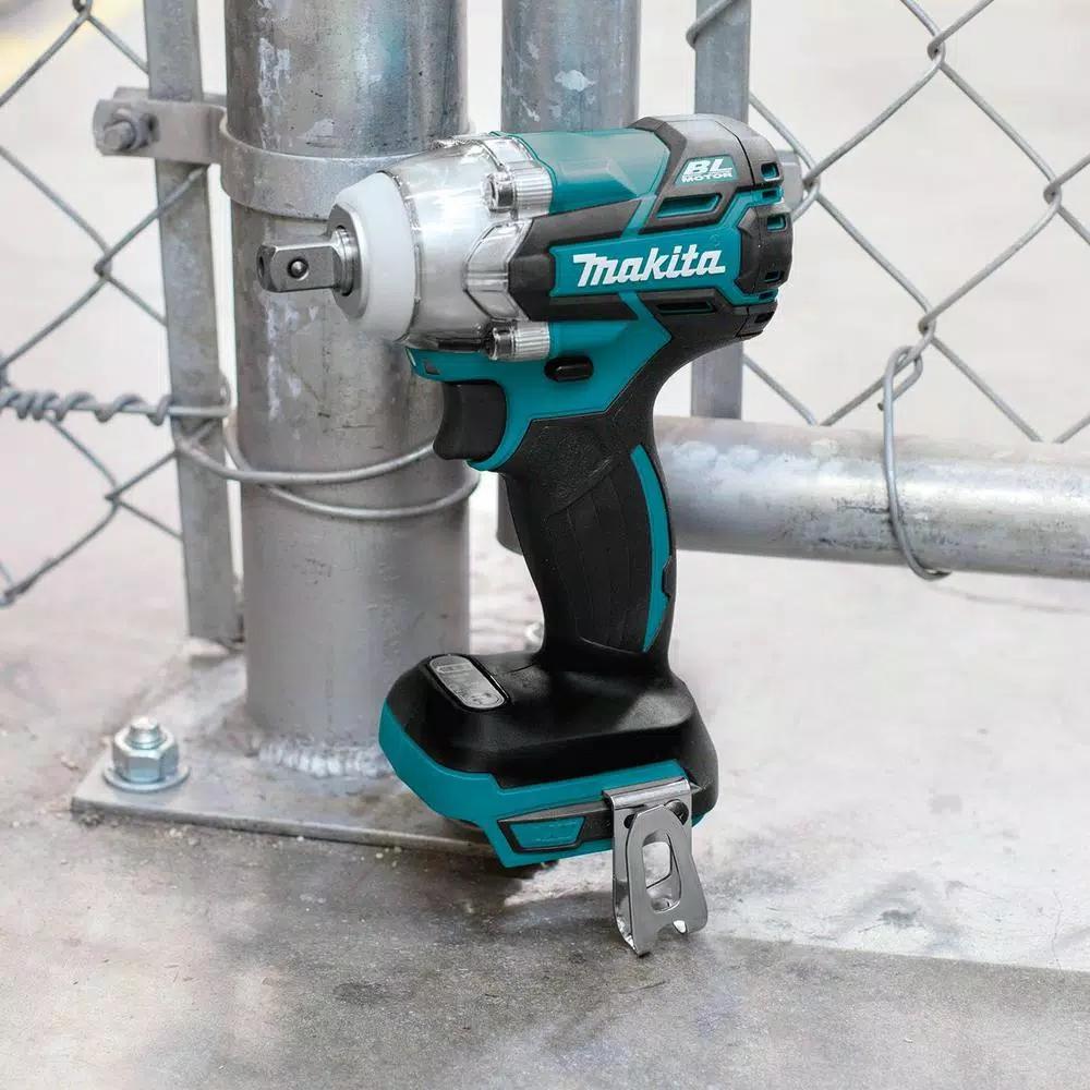 Makita 18V LXT Brushless 1 in. SDS-Plus Rotary Hammer Kit with HEPA Attachment & Bonus 1/2 in. Impact Wrench